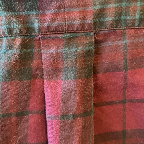 VTG Polo Ralph Lauren Blake Button Down Shirt Men Large Xmas Plaid Cotton Pony - Picture 10 of 10